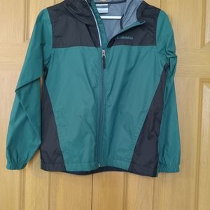 Columbia  rain jacket kids size 10-12
